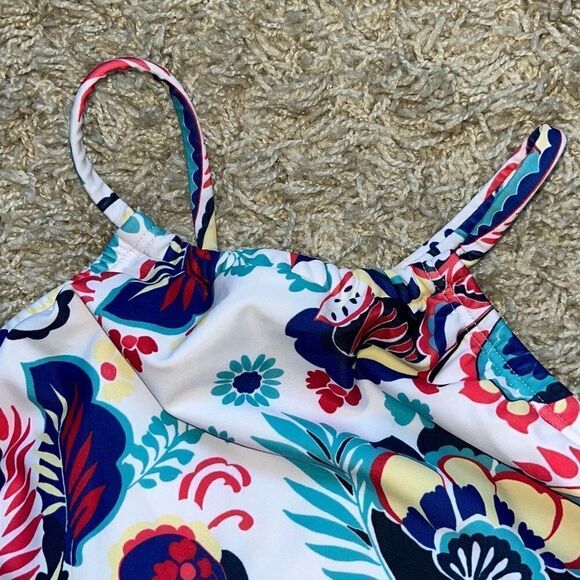 Venus Ruched Side Halter Tankini Top Size 16 - Picture 14 of 15